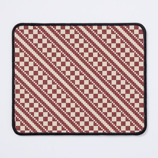Item preview, Seamless Red Christmas Geometric Check Pattern Background for Christmas Textile and Wrapping Paper designed and sold by amythedesign.