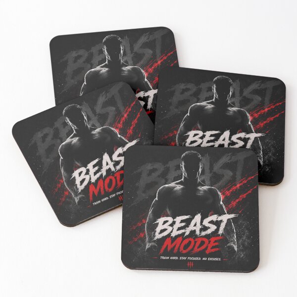 Item preview, Beast Mode Gym Motivation Design designed and sold by rkdgtalgraphic.