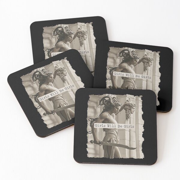 Item preview, Vintage Girls Will Be Girls Medusa Feminism designed and sold by suhairee-studio.