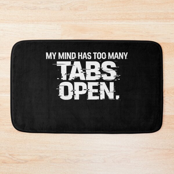 Item preview, My Mind Has Too Many Tabs Open – ADHD Overthinking Shirt designed and sold by AGawas.
