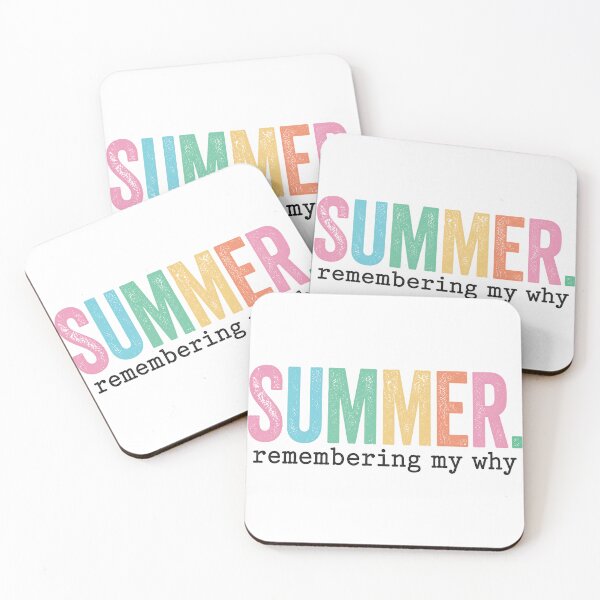 Item preview, Summer Remembering My Why Funny Inspirational Quote designed and sold by sparkfavs.