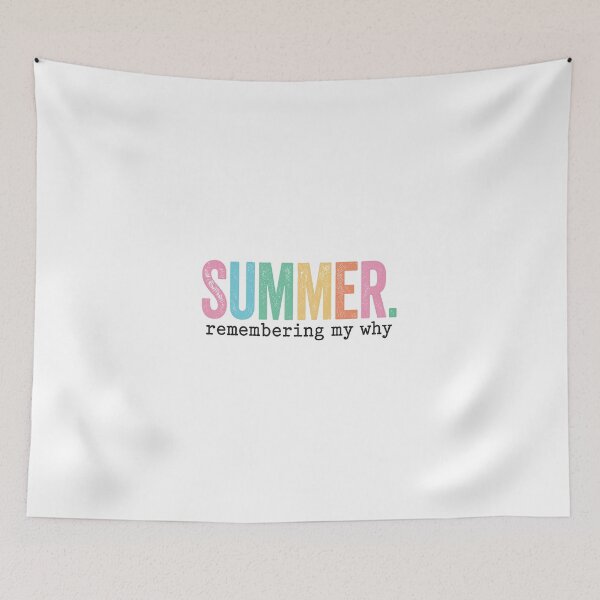 Item preview, Summer Remembering My Why Funny Inspirational Quote designed and sold by sparkfavs.