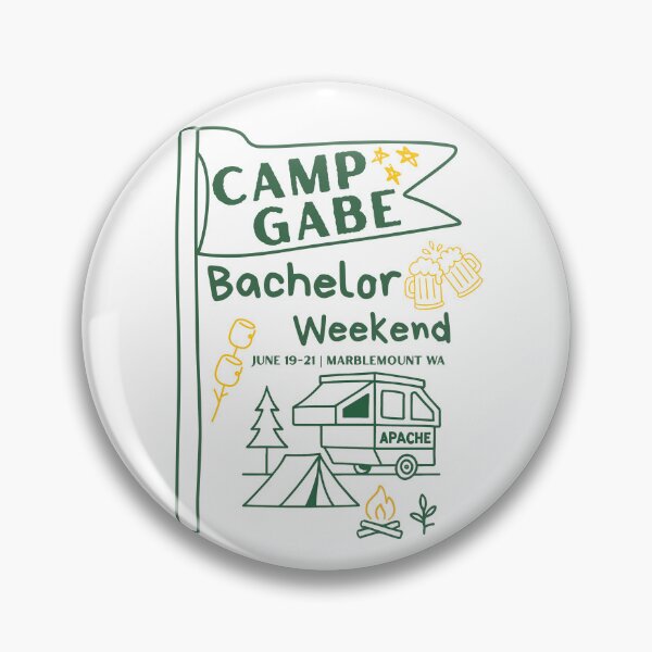 Item preview, Camp Gabe Bachelor Weekend designed and sold by pawprintsbysher.
