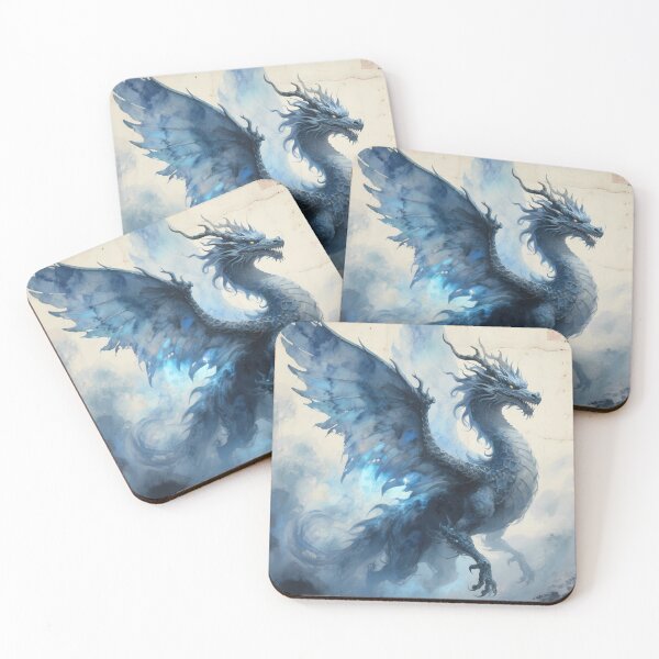 Item preview, The Winged Monarch: Yinglong Ancient Scroll Art designed and sold by Studio Lumiére Zeit.