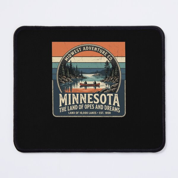 Item preview, Minnesota the land of opes and dreams funny midwest saying designed and sold by snowry.