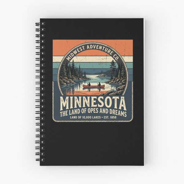 Item preview, Minnesota the land of opes and dreams funny midwest saying designed and sold by snowry.
