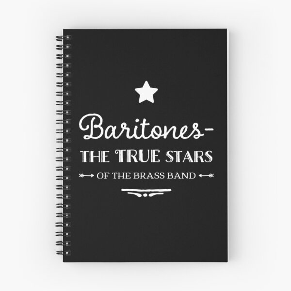 Item preview, Baritones- the TRUE stars of the Brass Band  designed and sold by BlakefourDesign.
