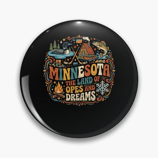 Item preview, Minnesota The Land of opes and Dreams funny Midwest saying designed and sold by snowry.