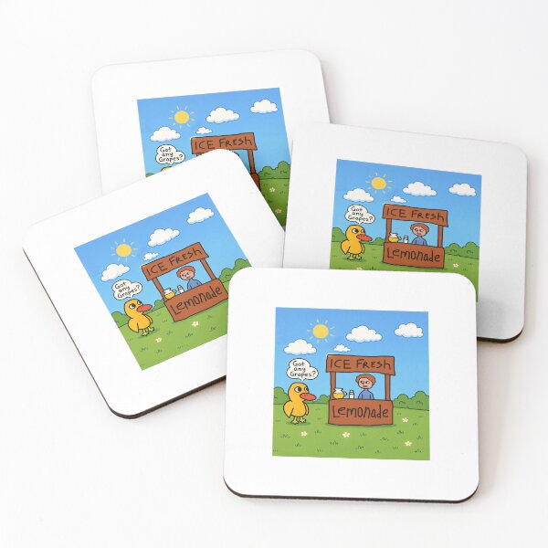 Item preview, ice fresh lemonade duck funny got any grapes love designed and sold by thomas-frame.