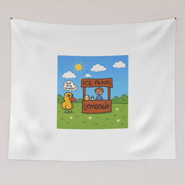 Item preview, ice fresh lemonade duck funny got any grapes love designed and sold by thomas-frame.