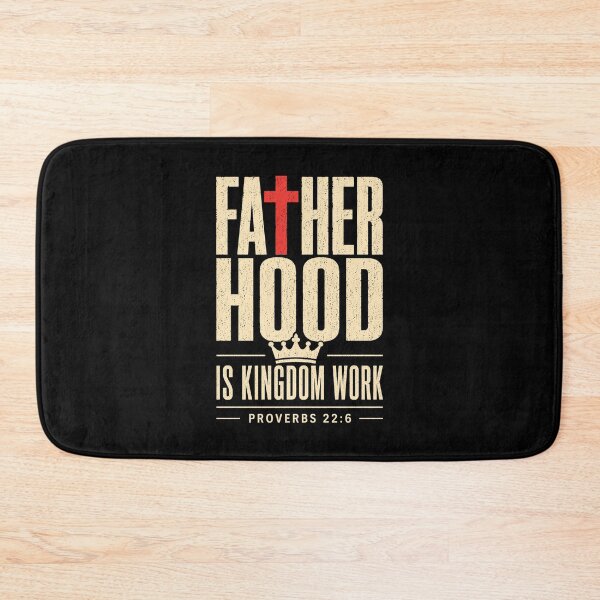 Item preview, Fatherhood is Kingdom Work Christian Dad designed and sold by Randomera.