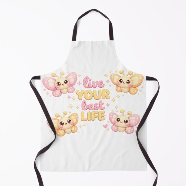 Item preview, Live Your Best Life Kawaii Butterfly | Pastel Positivity For Soft Aesthetic Lovers designed and sold by Dulxoz.