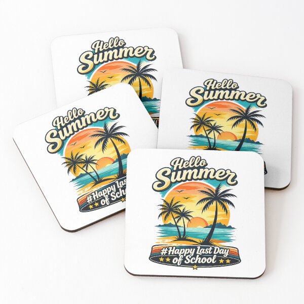 Item preview, Happy Last Day Of School Tropical Summer designed and sold by QuiteOrbit.