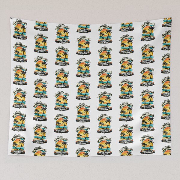 Item preview, Happy Last Day Of School Tropical Summer designed and sold by QuiteOrbit.