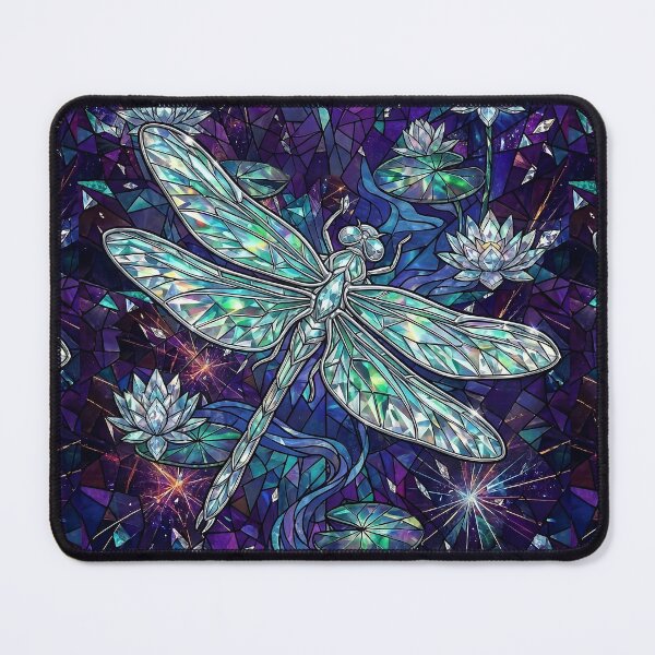 Item preview, Stained Glass Celestial Dragonfly designed and sold by Lainey1978.