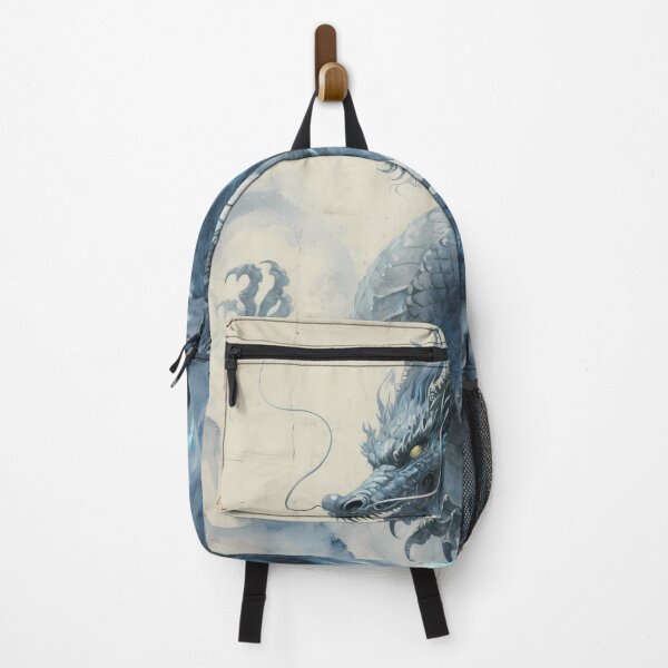 Item preview, The Azure Mystic: Blue Dragon Ancient Wisdom Art designed and sold by Studio Lumière Zeit.