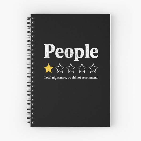 Item preview, People - One Star. Total Nightmare, Would Not Recommend designed and sold by Randomera.