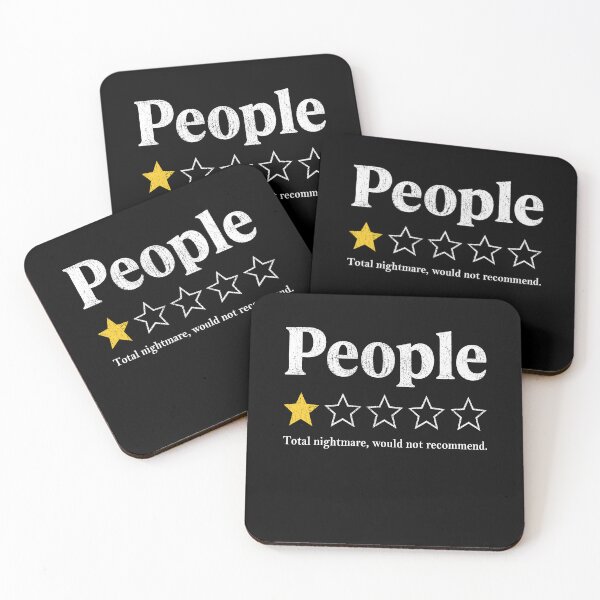 Item preview, People - One Star. Total Nightmare, Would Not Recommend designed and sold by Randomera.