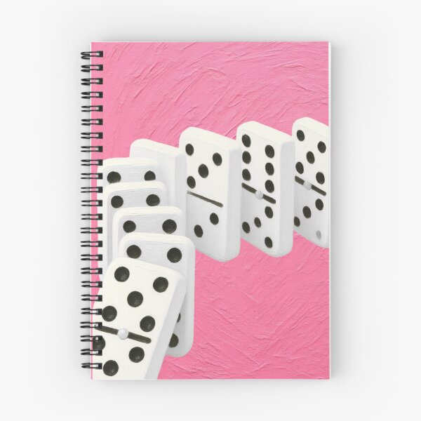 Item preview, Pink Domino Effect Art Print – Retro Trendy Wall Decor designed and sold by DesGard Design Studio.