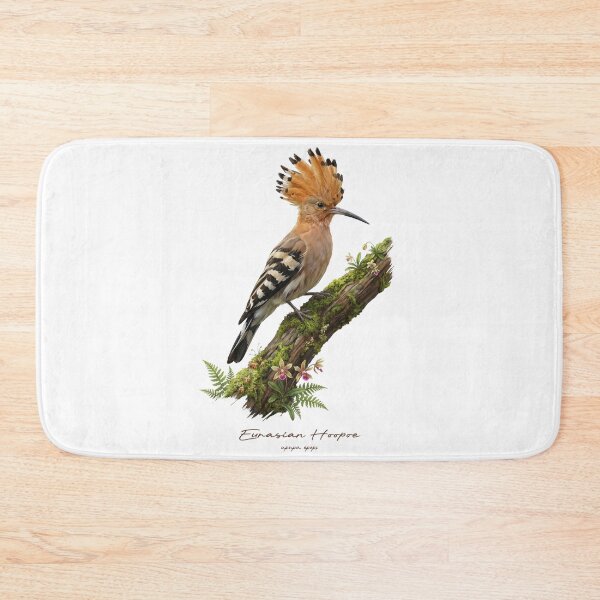 Item preview, Eurasian Hoopoe on Mossy Branch designed and sold by Takeda-art.