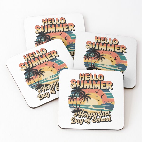 Item preview, Tropical Sunset Last Day Of School designed and sold by QuiteOrbit.