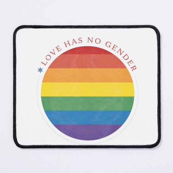 Item preview, Love Has No Gender Pride Rainbow Sticker LGBT Support Design designed and sold by Pride_Prints.