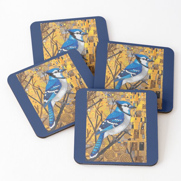 Item preview, Blue Jay Bird Art Watercolor  designed and sold by Catalyste.