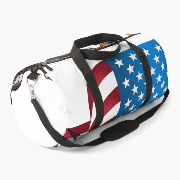 Item preview, Swooping Bald Eagle with Waving American Flag designed and sold by dcohea.