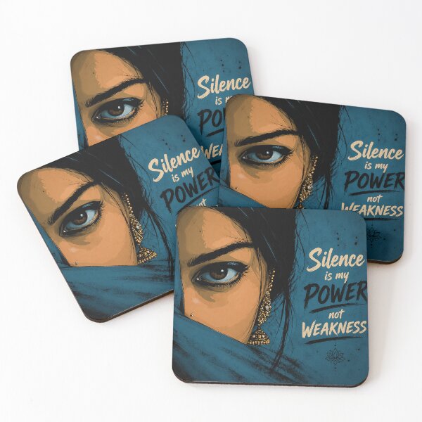 Item preview, Silence Is My Power Quote Art designed and sold by rkdgtalgraphic.