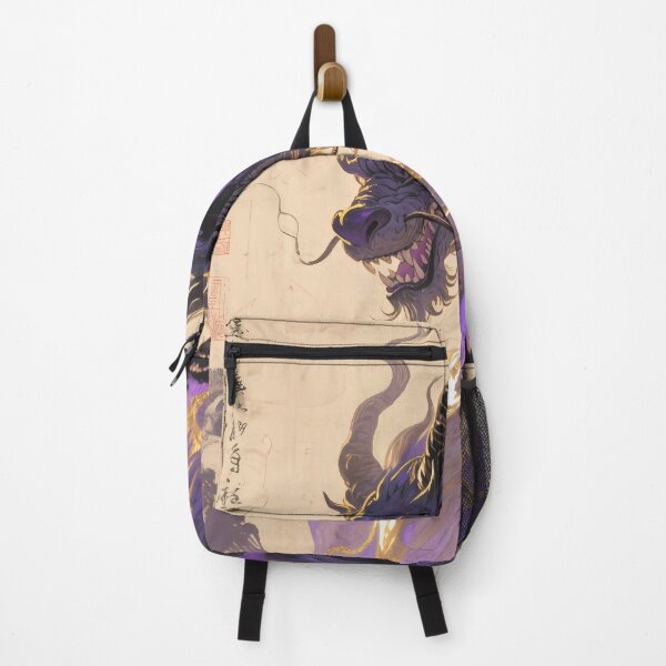 Item preview, The Celestial Auspice: Purple & Gold Qilin Ancient Art designed and sold by Studio Lumiére Zeit.