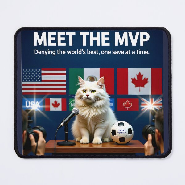 Item preview, "Meet the MVP - Denying the World's Best,One Save at a Time" designed and sold by Creative-RE.
