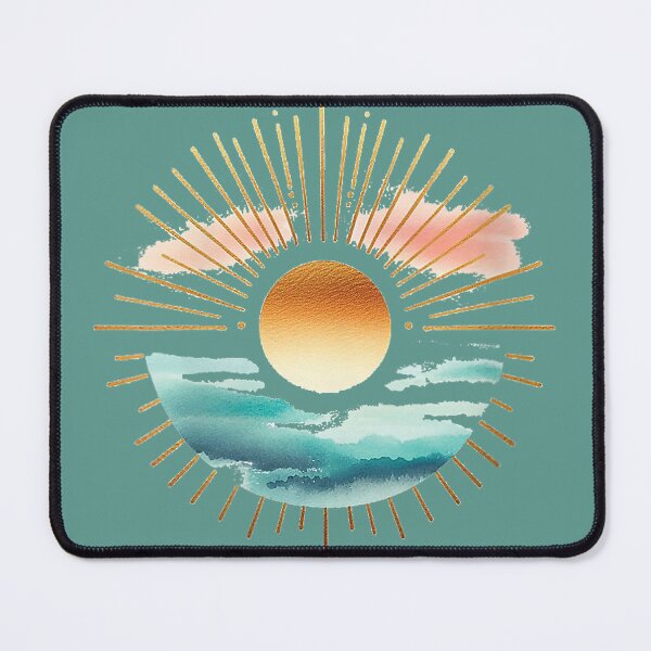 Item preview, Watercolor Sun Rays Beach Seaside designed and sold by Catalyste.