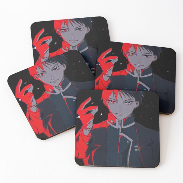 Item preview, Roy Mustang Fullmetal Alchemist Crimson Minimalist designed and sold by justnickthings.