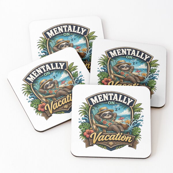 Item preview, Mentally on Vacation designed and sold by RisingWolfStudio.