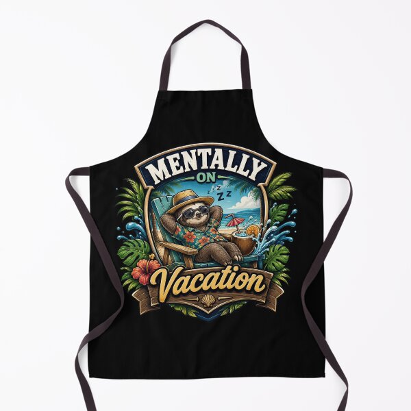 Item preview, Mentally on Vacation designed and sold by RisingWolfStudio.