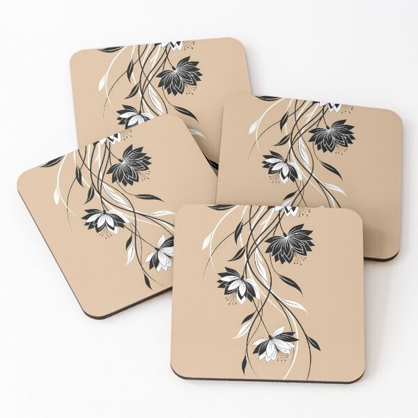 Item preview, Modern Floral Cascade designed and sold by BrunoLinuxArt.