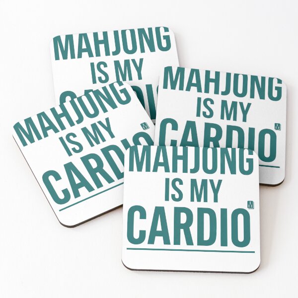 Item preview, Mahjong Is My Cardio Funny Tile Game Player designed and sold by JMDesignHub.