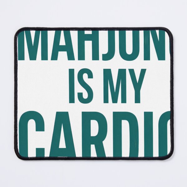Item preview, Mahjong Is My Cardio Funny Tile Game Player designed and sold by JMDesignHub.