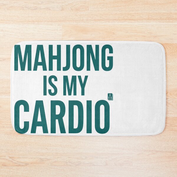 Item preview, Mahjong Is My Cardio Funny Tile Game Player designed and sold by JMDesignHub.