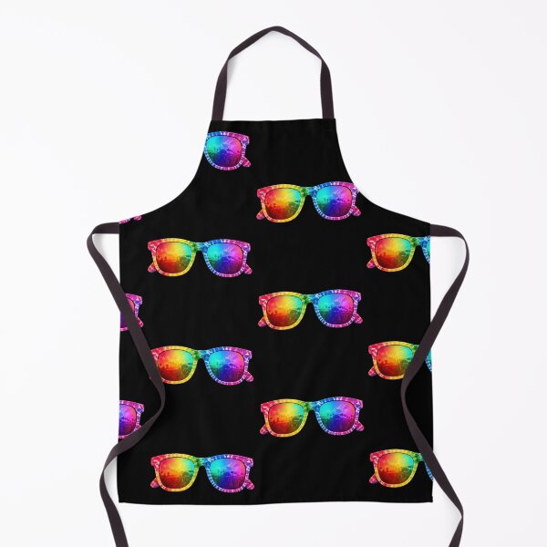 Item preview, Rainbow Tie-Dye Festival Sunglasses designed and sold by jgvisualarts.