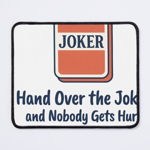 Item preview, Mahjong Joker Card Hand Over Funny designed and sold by JMDesignHub.