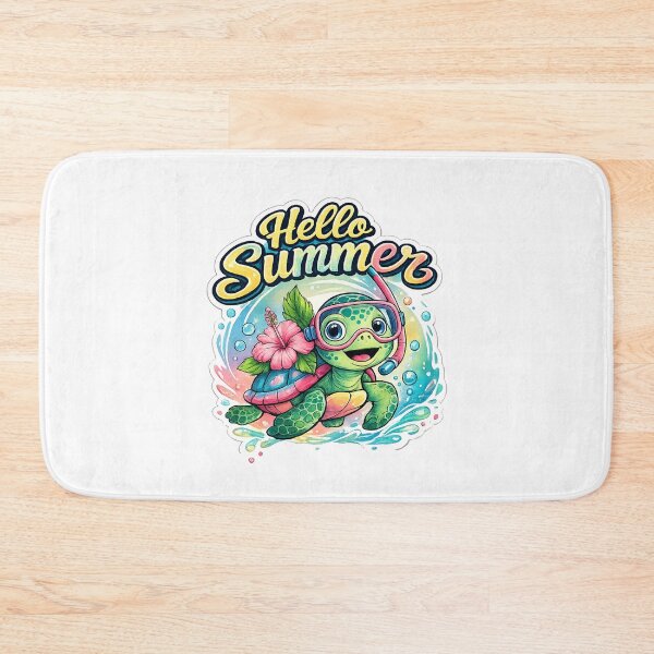 Item preview, Hello Summer sea ​​turtle Summer Vacation Family Matching designed and sold by QuiteOrbit.