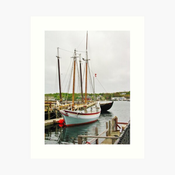 Item preview, The Pinky & The Dory Fisherman ~ Gloucester, Massachusetts designed and sold by artwhiz47.
