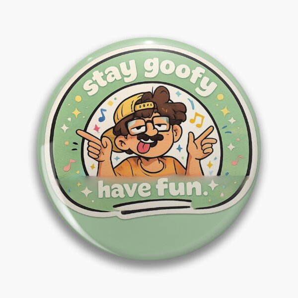 Item preview, Stay Goofy Funny Cartoon Sticker designed and sold by Digital_products_0111.