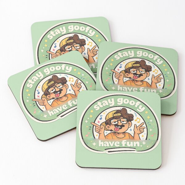 Item preview, Stay Goofy Funny Cartoon Sticker designed and sold by Pransis_Diginer_26.