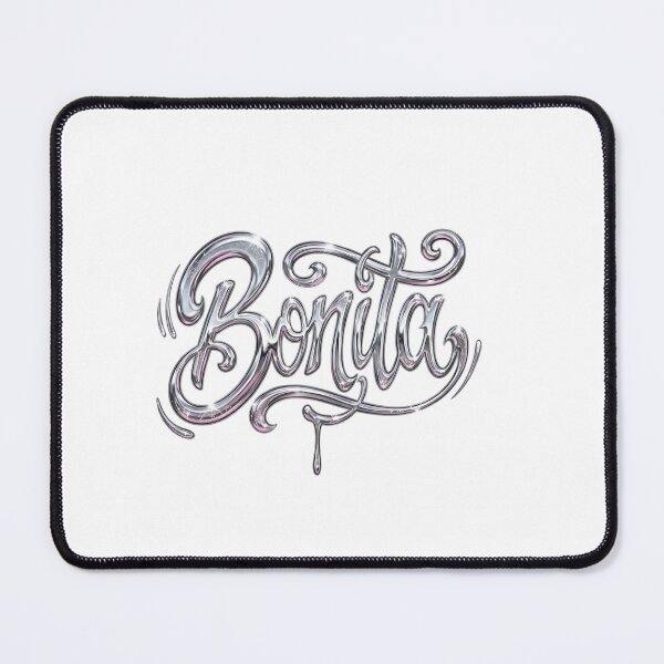 Item preview, Bonita Y2K Chrome Airbrush Spanish Latina Trend designed and sold by PictoVibe.