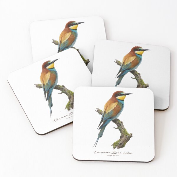 Item preview, European Bee-eater on Rustic Branch designed and sold by Takeda-art.