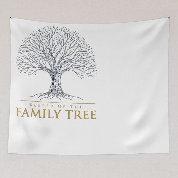 Item preview, Keeper of the Family Tree Genealogy Ancestry designed and sold by JMDesignHub.
