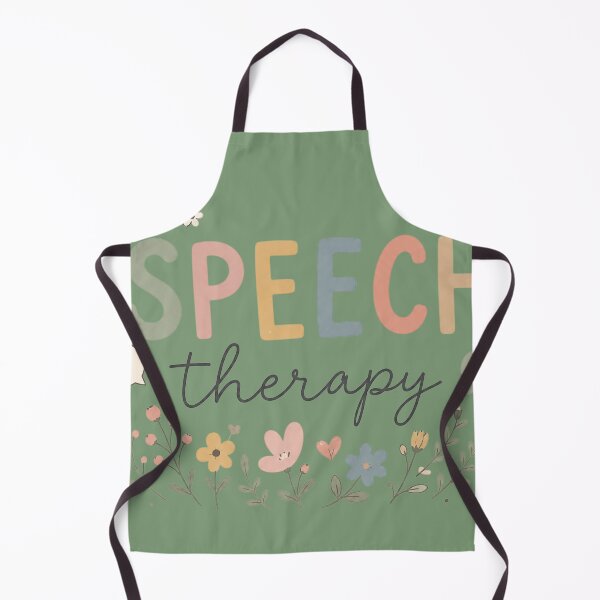Item preview, Cute Speech Therapy Floral SLP Speech Language Pathologist designed and sold by bosamji.