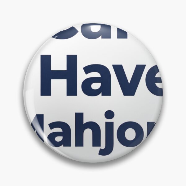 Item preview, I Can't I Have Mahjong Funny Player Excuse designed and sold by JMDesignHub.